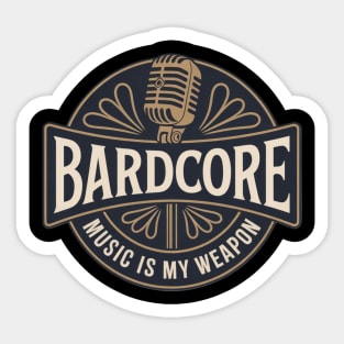 BARDCORE Sticker